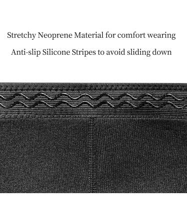 Eulant Thigh Bandage for Adolescents | Neoprene Thigh Support & Adjustable Compression Lift with Velcro Fastener - Slipproof Muscle Support - Buy Online on GoSupps.com