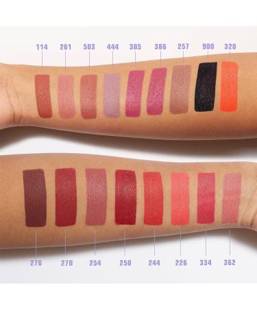3ina Longwear Lipstick 250 - Dark Pink Red Matte Lipstick | Highly Pigmented Vegan Cruelty-Free Hydrating with Hyaluronic Acid - Perfect for All-Day Wear - Buy Online on GoSupps.com