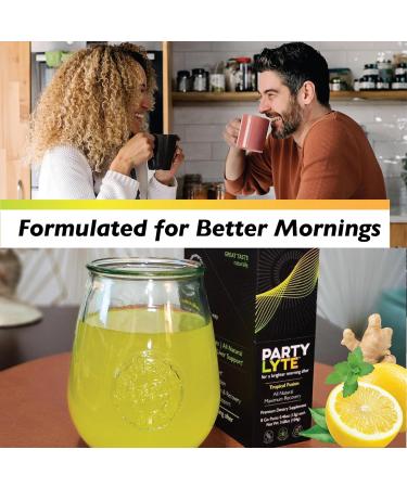 Optimal Hydration Drink Mix | Better Mornings with Electrolytes DHM NAC Ginger & Vitamins - 8 Count Packets - Buy Online on GoSupps.com
