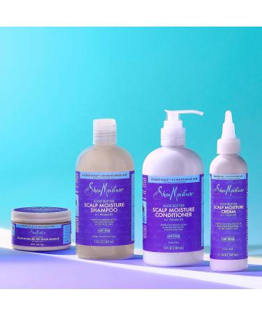 SheaMoisture Scalp Moisture Shampoo - Aloe Butter & Vitamin B3 - 13oz - Buy Online on GoSupps.com