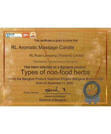 Aromatic Massage Candle - 100% Natural Soybean Massage Candles | Homemade Thai Spa Products - International Shipping Available - Buy Online on GoSupps.com