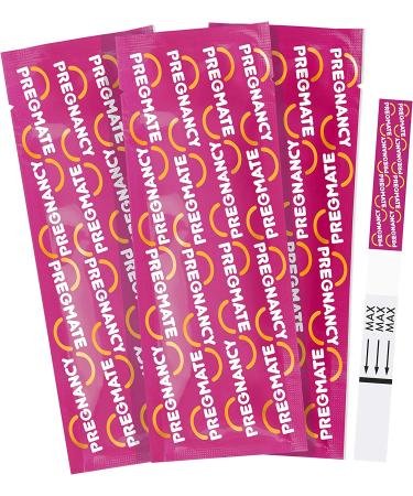 Pregmate 50 Pregnancy Test Strips - 50 Count | Fast & Reliable Results - Buy Online on GoSupps.com
