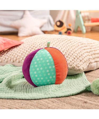 Shop B. Toys Soft Fabric Baby Ball with Bell - Engaging Motor Activity Toy for Newborns and Infants - Buy Online on GoSupps.com