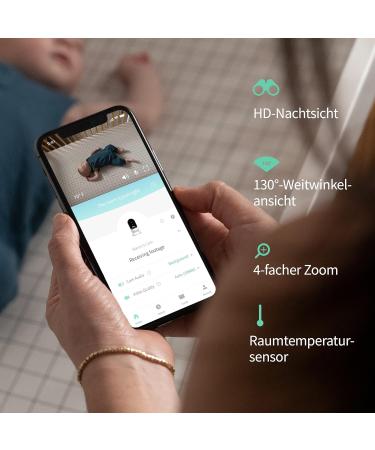 Owlet Cam Baby Monitor - Secure HD Video Movement & Noise Alerts | International Shipping Available - Buy Online on GoSupps.com