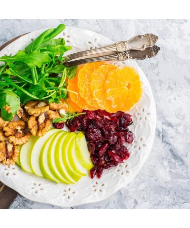 Yupik Dried Cranberries 227 g Gluten-Free Kosher Dried Fruits Whole Cranberries Lightly Sweetened Healthy Snacks - Buy Online on GoSupps.com