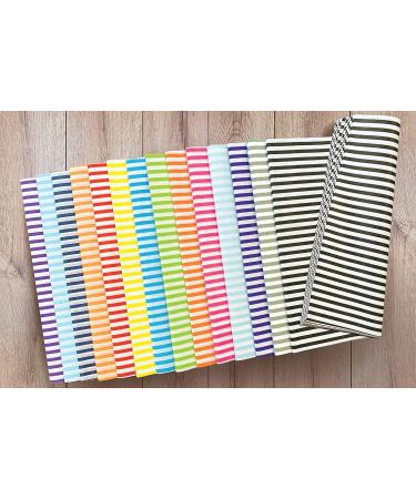 Black Pin Stripe Print Gift Wrap Tissue Paper - 15x20 Inch, 50 Sheets - Buy Online on GoSupps.com