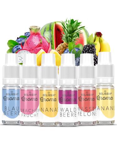 Belissia food aroma Set fruit basket - high -dose food aroma 10ml.For food cooking baking hobby refreshment and residue.