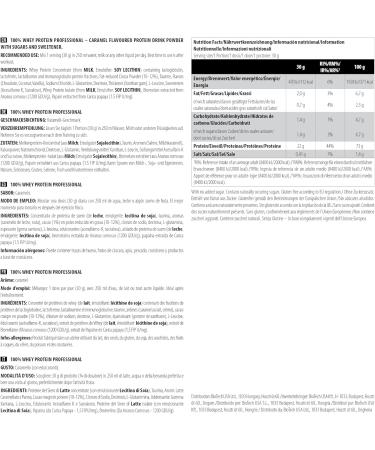 Buy Scitec Nutrition 100% Whey Protein Professional - Caramel Flavor (920 g) | International Shipping Available - Buy Online on GoSupps.com