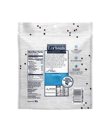 Lorissa s Kitchen Grass-Fed Beef Jerky Sticks - Original Flavor, Keto Friendly, 4g Protein, No Added Nitrites, Gluten-Free, 0.6 oz (Pack of 20) - Buy Online on GoSupps.com