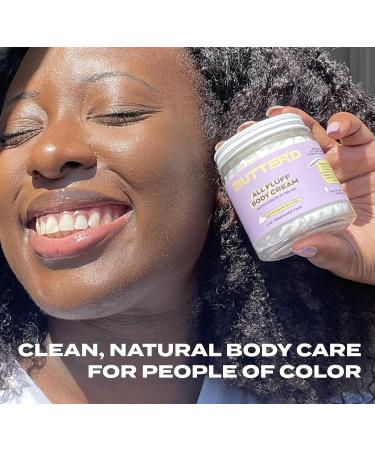 Butter d Bodycare All Fluff Body Cream - Unscented Premium Body Butter for Very Dry & Sensitive Skin | Hydrating Shea & Mango Formula | 24-Hour Moisture | 4 oz - Buy Online on GoSupps.com