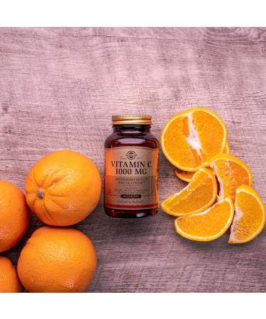 Solgar Vitamin C 1000mg - Healthy Immune System - Helps Fight Free Radicals - Vegan - Pack of 100 Capsules - Buy Online on GoSupps.com