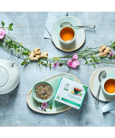 Th s de la Pagode - Tisane Digestao - Infusion au Rooibos Bio - Confort Digestif apr s le Repas - Baie de Gen vrier Mauve Gingembre Fenugrec - Boite de 60 Sachets - Buy Online on GoSupps.com