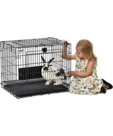 Midwest Wabbitat Folding Rabbit Cage - Portable & Space-Saving Design - Buy Online on GoSupps.com