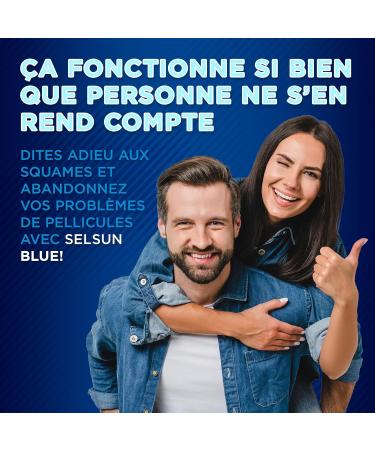 Selsun Blue Itchy Dry Scalp Anti-Dandruff Shampoo 300 mL Clean Fresh Scent For Itchy Dry Flaky Scaly Scalp Associated with Dandruff & Seborrheic Dermatitis - Buy Online on GoSupps.com