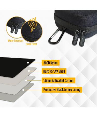 Steez Golf Accessory Case - Airtight Water-Resistant Hard Case for Golf Essentials in Grey - Buy Online on GoSupps.com