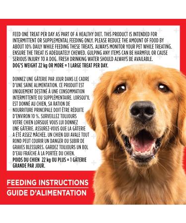 Milk-Bone Brushing Chews Dental Treats for Large Dogs Daily Oral Care 90 Treats (Pack of 5) 90 Treats (Pack of 5) Large Dog - Buy Online on GoSupps.com