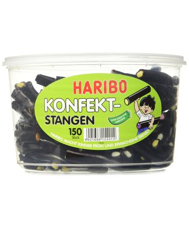 Haribo candy sticks pack of 3 (3 x 1.2 kg can) 1.2 kg (pack of 3)