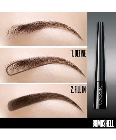 COVERGIRL Bombshell POW-der Brow & Liner Eyebrow Powder Black 800 - 0.24 oz - Buy Online on GoSupps.com