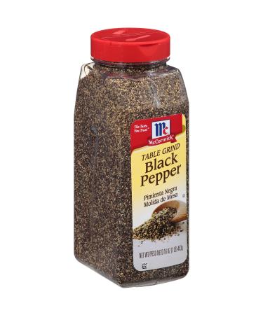 McCormick Table Grind Black Pepper, 16 oz