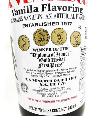 La Vencedora Mexican Vanilla 31.8oz - Pack of 2 (63.58 fl oz total) - Buy Online on GoSupps.com