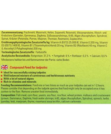 Buy Lucky Reptile Quappo 70g - Premium Tadpole Food | International Shipping Available - Buy Online on GoSupps.com