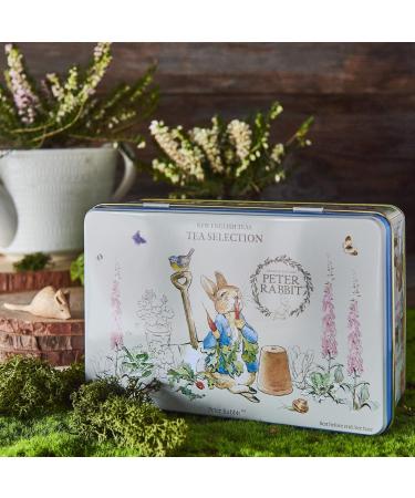 New English Teas Peter Rabbit Gift Tea Caddy with 100 English Tea Bag Selection - Beatrix Potter - Buy Online on GoSupps.com