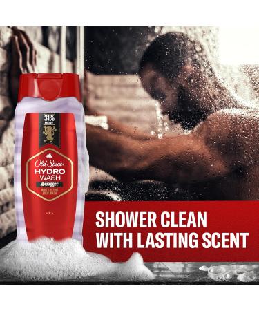 Old Spice Moisturizing Body Wash for Men Hydro Wash 2-in-1 Long Lasting Scent & Deep Hydration 24/7 Shower Fresh Swagger Scent 21 oz (Pack of 4) - Buy Online on GoSupps.com