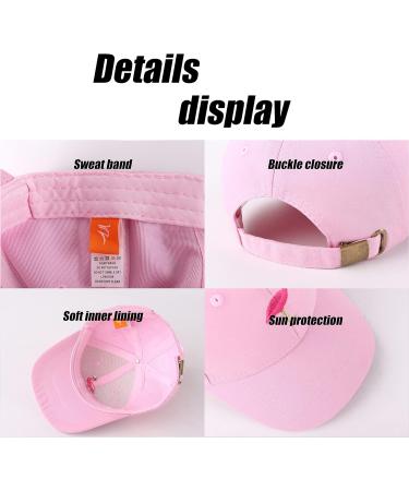 LANGZHEN Kids Cotton Baseball Cap Hat - Adjustable Sun Hat for Girls Boys - S Pink Flamingos - Buy Online on GoSupps.com