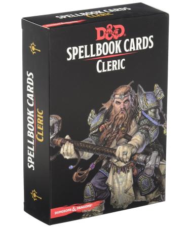 Dungeons & Dragons - Spellbook Cards: Cleric (153 cards), for 168 months to 1200 months Limited edition