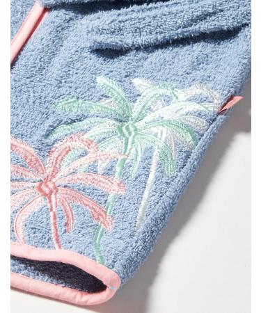 Playshoes Unisex Kinder Frottee-Bademantel 98-104 - Palmenmuster | Internationaler Versand - Buy Online on GoSupps.com