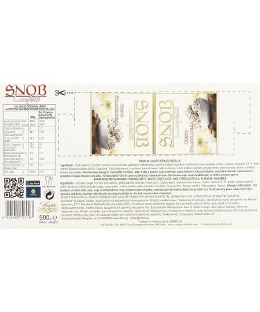 Confetti Crispo Snob Stracciatella gr.500 500 g - Buy Online on GoSupps.com