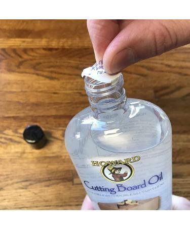 Howard Products BBB012 Cutting Board Oil - 12 oz | Food-Safe and Protective Finish - Buy Online on GoSupps.com