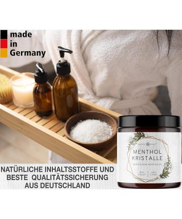 Premium Menthol Crystals 100g | Nordic Pure - 100% Natural Sauna Infusions - Buy Online on GoSupps.com