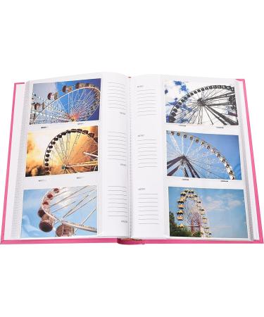 Arpan Large Slip-In Photo Album for 300 Photos - 15 x 10 cm Pink | Perfect International Shipping - Buy Online on GoSupps.com