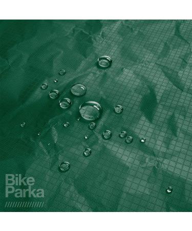 BikeParka STASH Waterproof Bicycle Cover in Forest Green - Buy Online on GoSupps.com