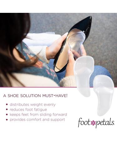Foot Petals Arch & Ball of Foot Support Cushion | Comfort for Heels Pumps Wedges & Sandals | Reduce Foot Fatigue & Pain - Buy Online on GoSupps.com