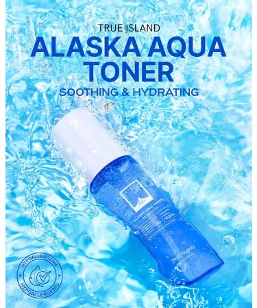 Alaska Aqua Toner - Hydrating Korean Skin Care with Hyaluronic Acid & 14 Botanicals | Gentle Anti-Aging Facial Toner Gel (3.38 fl oz - Buy Online on GoSupps.com