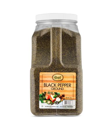 Gel Spice Ground Black Pepper 5 lb 5 Pound (Pack of 1)