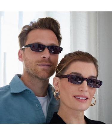 UV400 Solar Reader Glasses 2-Pack - Designer Style Black & Brown Tortoise | Men's & Women's UV Protection +2.00 Diopters - Buy Online on GoSupps.com