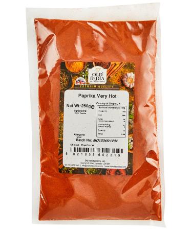 Old India Paprika Very Hot 250g 250 g