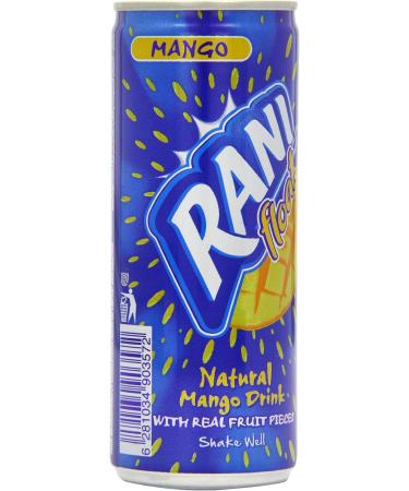  Rani Rani Pack of 24 Natural Mango Floating Drinks 240ml - Buy Online on GoSupps.com