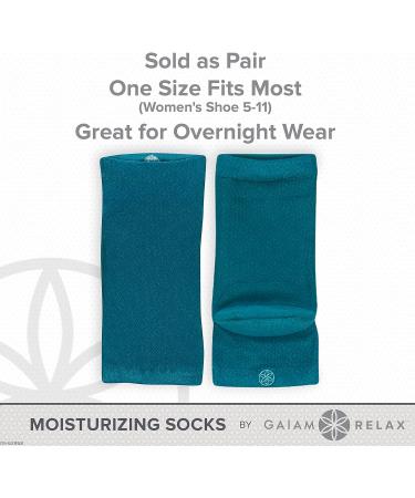 Gaiam Relax Moisturising Socks - Comfort & Hydration for All-Day Relief | International Shipping Available - Buy Online on GoSupps.com