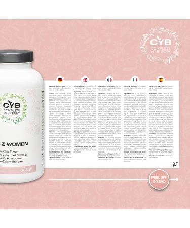 Multivitamin Tablets for Women - 365-Day Supply - Laboratory Tested & Complete Nutrition - Buy Online on GoSupps.com