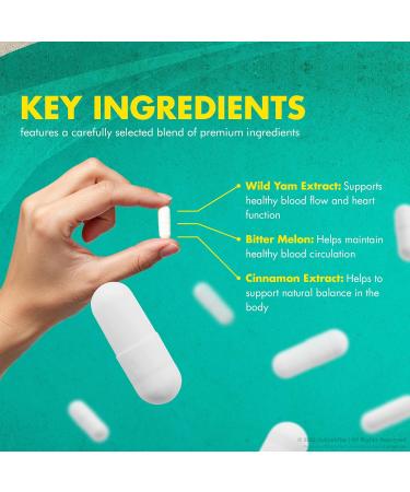 (2 Pack) Teniva Blood Balance Advanced Daily Support for Circulation Energy & Balanced Levels | Natural Formula to Help Maintain Natural Flow and Overall Health Just 2 Pills Daily (120 Capsules) - Buy Online on GoSupps.com