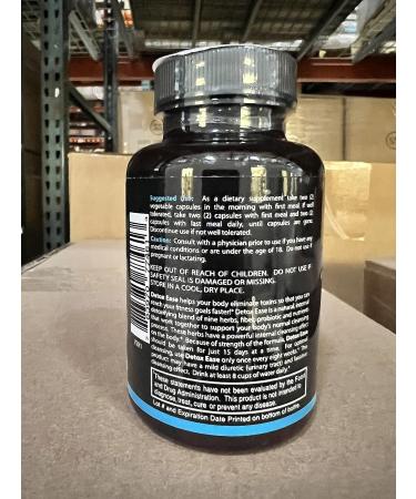 Detox Ease Colon Cleanse - Natural Vegan Diet Pills for Healthy Bowel Movements & Digestive Health - Buy Online on GoSupps.com