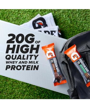 Buy Gatorade Whey Protein Bars - Chocolate Caramel, 12 Count | High Protein Snack - Buy Online on GoSupps.com