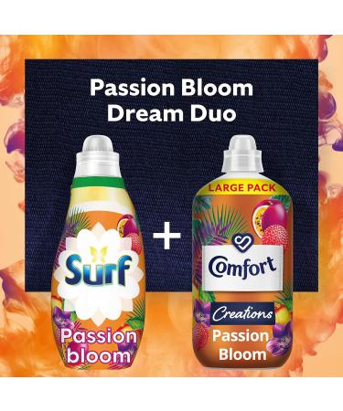 Comfort Creations Passion Bloom Fabric Conditioner with Stay Fresh technology for 100 days of freshness + fragrance* 48 washes (1.44 L) - Buy Online on GoSupps.com