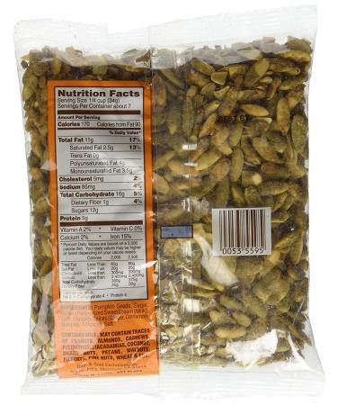 Trader Joe's Pumpkin Spiced Pumpkin Seeds 8oz - Delicious Fall Snack Option - Buy Online on GoSupps.com