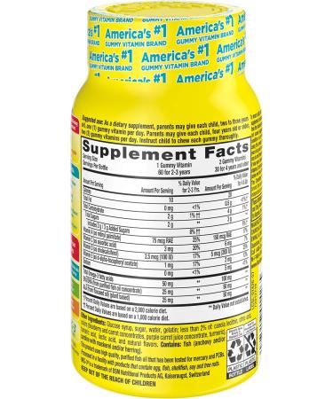 Lil Critters Omega-3 Gummies - Raspberry-Lemonade, 60 Count for Kids' Health - Buy Online on GoSupps.com