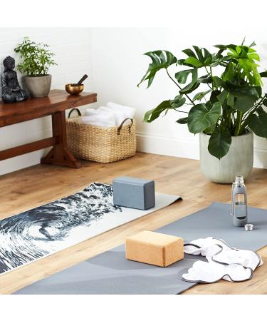 Gaiam Yoga Block & Strap Combo Set in Grey - Essential Yoga Accessories - Buy Online on GoSupps.com